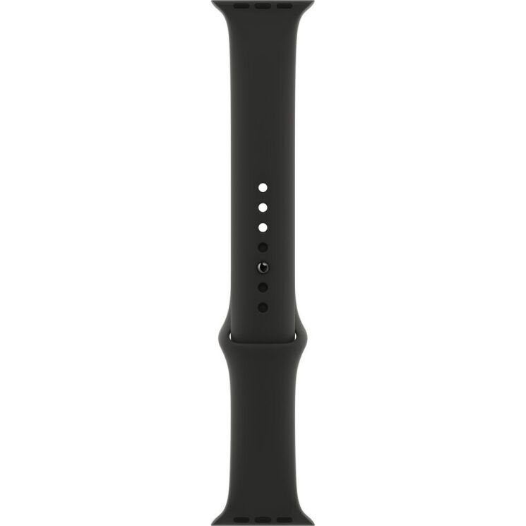 Оригінальний ремінець Sport Band для Apple Watch 46 / 45 / 44 / SE 44 / 42 (Series 1-3) / Ultra / Ultra 2 MTPL2AM/A - Black: фото 4 з 4