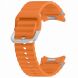 Оригинальный ремешок Sport Band (S/M) для Samsung Galaxy Watch 4 / 4 Classic / 5 / 5 Pro / 6 / 6 Classic / 7 / FE (ET-SNL30SOEGEU) - Orange (358106O). Фото 1 из 3