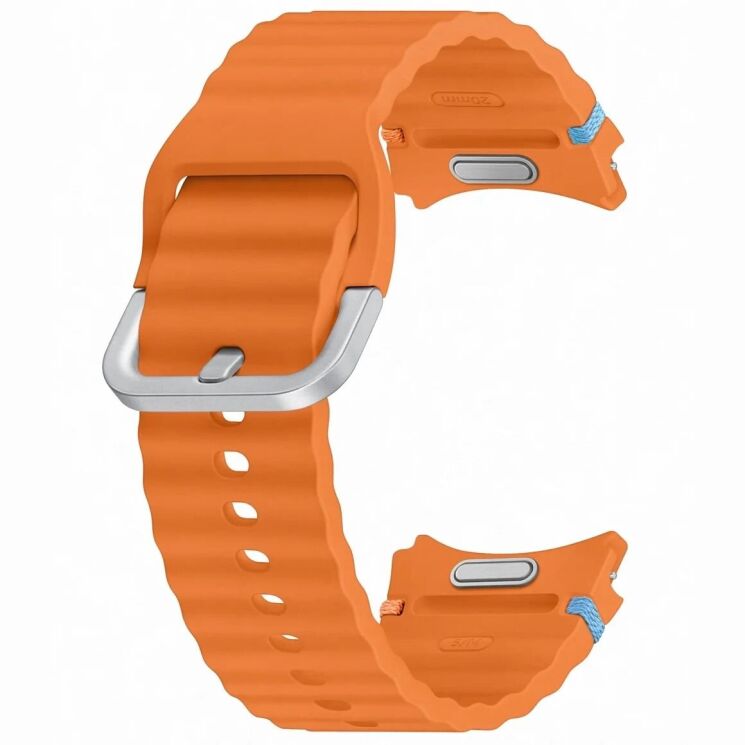Оригинальный ремешок Sport Band (S/M) для Samsung Galaxy Watch 4 / 4 Classic / 5 / 5 Pro / 6 / 6 Classic / 7 / FE (ET-SNL30SOEGEU) - Orange: фото 1 из 3