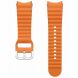 Оригинальный ремешок Sport Band (S/M) для Samsung Galaxy Watch 4 / 4 Classic / 5 / 5 Pro / 6 / 6 Classic / 7 / FE (ET-SNL30SOEGEU) - Orange (358106O). Фото 2 из 3