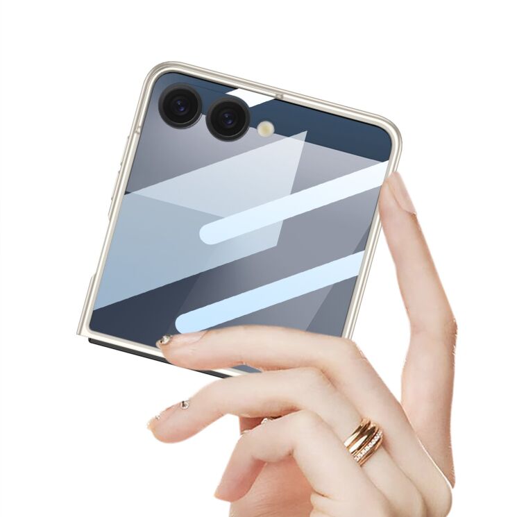 Пластиковый чехол GKK Hard Shell (FF) для Samsung Galaxy Flip 7 - Purple: фото 2 из 9