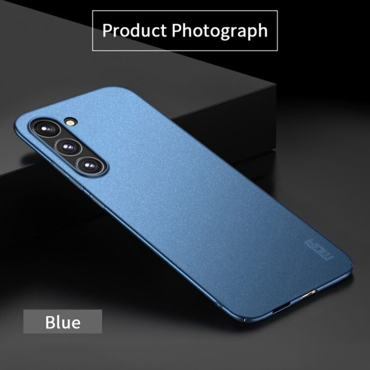 Пластиковый чехол MOFI Matte Series для Samsung Galaxy S24 FE (S721) - Blue: фото 2 из 10