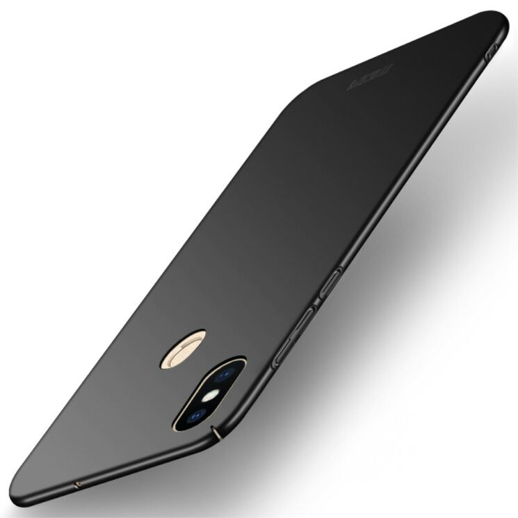 Пластиковый чехол MOFI Slim Shield для Xiaomi Mi 8 - Black: фото 1 из 10