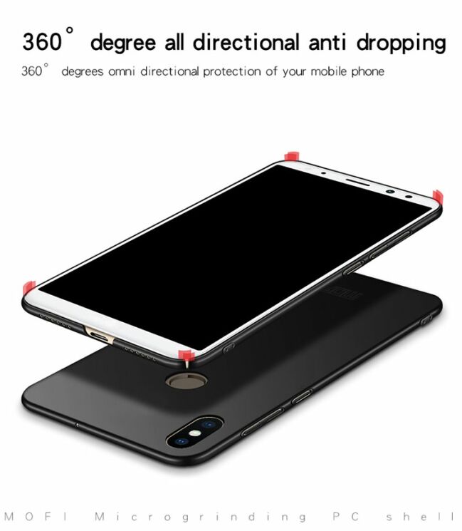 Пластиковый чехол MOFI Slim Shield для Xiaomi Mi 8 - Black: фото 8 из 10