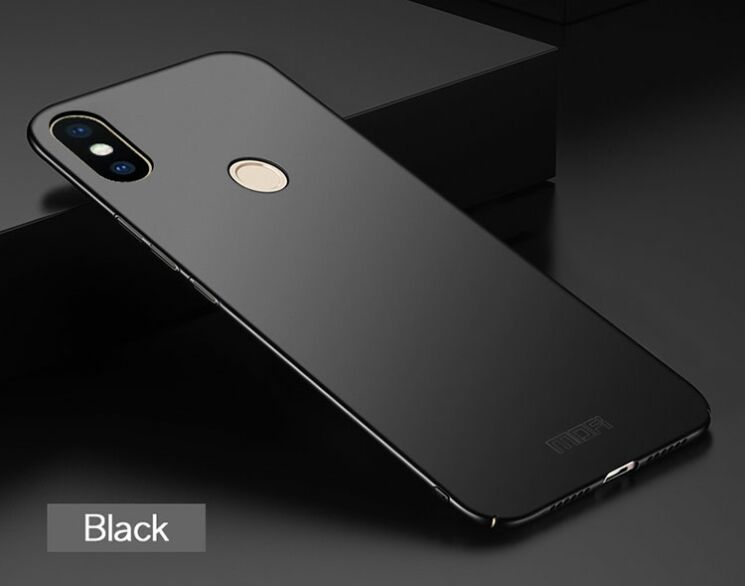 Пластиковый чехол MOFI Slim Shield для Xiaomi Mi 8 - Black: фото 2 из 10