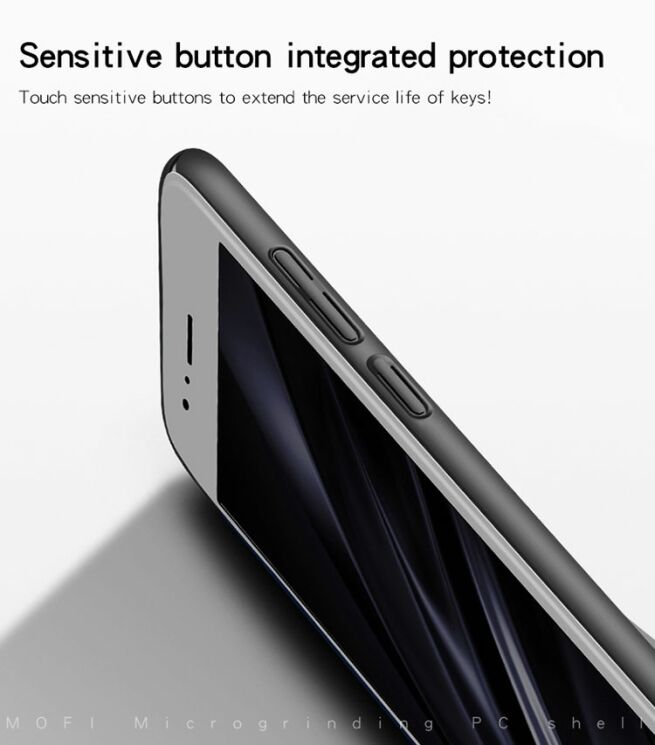 Пластиковый чехол MOFI Slim Shield для Xiaomi Mi 8 - Black: фото 5 из 10
