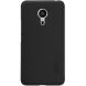 Пластиковый чехол NILLKIN Frosted Shield для Meizu Pro 5 - Black (23200B). Фото 1 из 10