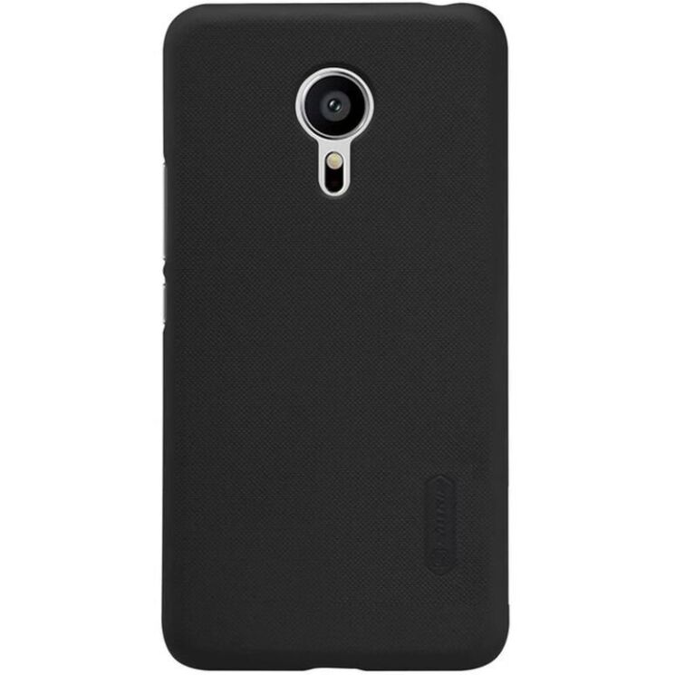 Пластиковый чехол NILLKIN Frosted Shield для Meizu Pro 5 - Black: фото 1 из 10