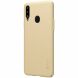 Пластиковый чехол NILLKIN Frosted Shield для Samsung Galaxy A20s (A207) - Gold (256459F). Фото 2 из 14