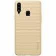 Пластиковый чехол NILLKIN Frosted Shield для Samsung Galaxy A20s (A207) - Gold (256459F)