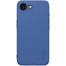 Пластиковый чехол NILLKIN Frosted Shield Pro для Apple iPhone 16e - Blue: фото 1 из 10