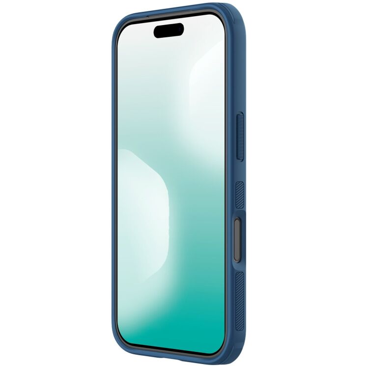 Пластиковий чохол NILLKIN Frosted Shield Pro для Apple iPhone 17 Pro Max - Blue: фото 3 з 18