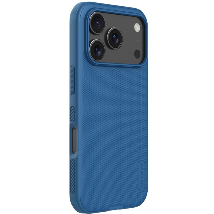 Пластиковий чохол NILLKIN Frosted Shield Pro для Apple iPhone 17 Pro Max - Blue: фото 2 з 18