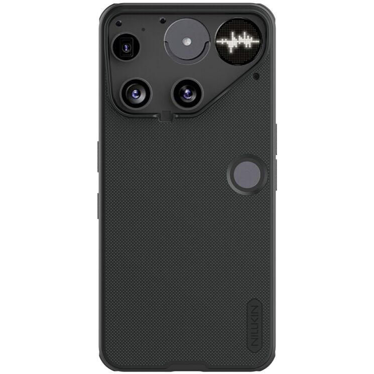 Пластиковий чохол NILLKIN Frosted Shield Pro для Nothing Phone (3) - Black: фото 1 з 18
