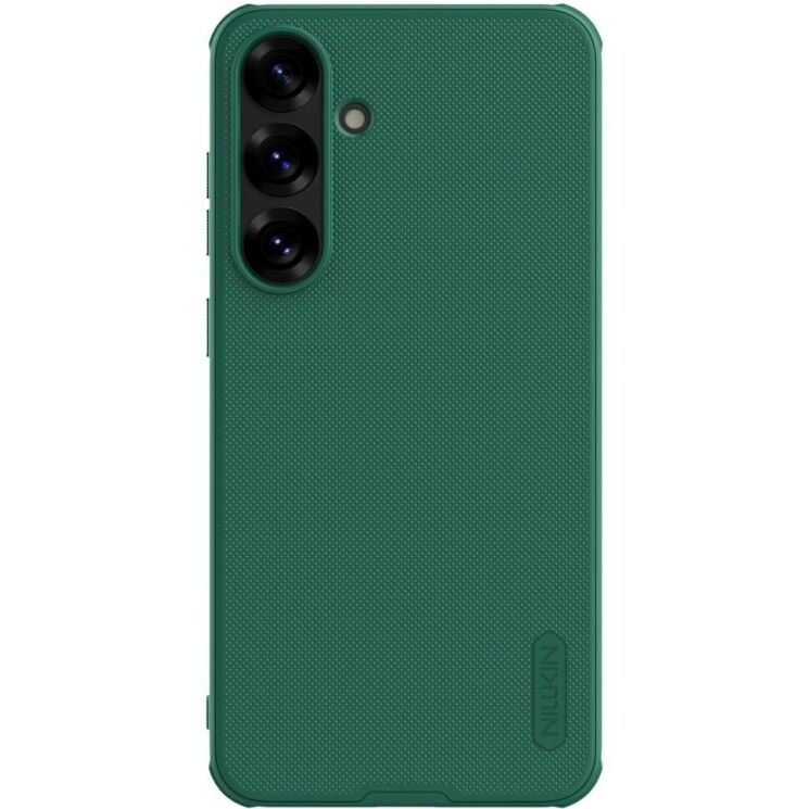 Пластиковый чехол NILLKIN Frosted Shield Pro для Samsung Galaxy S25 Plus (S936) - Green: фото 1 из 18