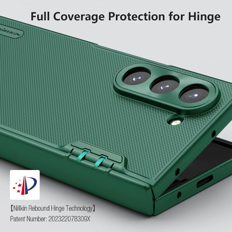 Пластиковий чохол NILLKIN Frosted Shield Pro (FF) для Samsung Galaxy Fold 6 - Black (357672B) Пластиковий чохол NILLKIN Frosted Shield Pro (FF) для Samsung Galaxy Fold 6 - Black: фото 7 з 10