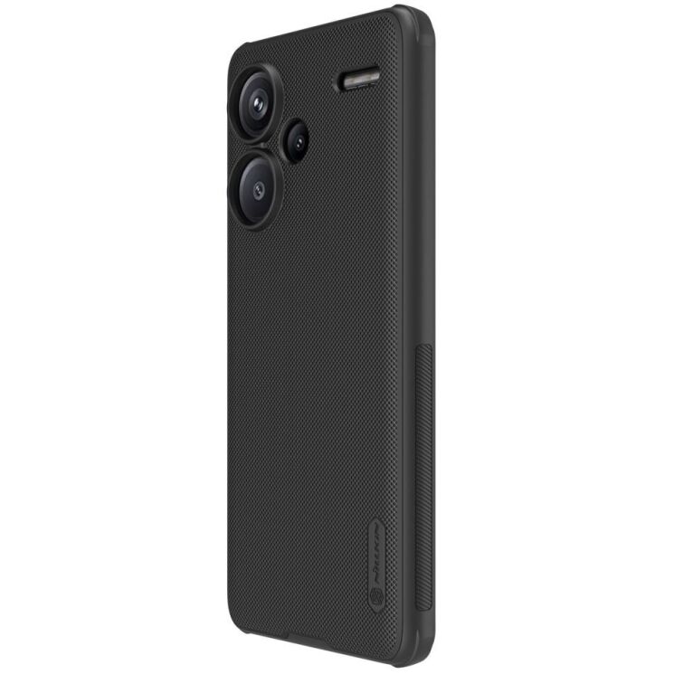 Пластиковий чохол NILLKIN Frosted Shield Pro Magnetic для Xiaomi Redmi Note 13 Pro+ - Black: фото 5 з 14