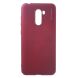 Пластиковий чохол X-LEVEL Slim для Xiaomi Pocophone F1 - Wine Red (117215WR). Фото 1 з 4