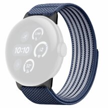 Ремешок Deexe Active Band для Google Pixel Watch 5 / 4 / 3 / 2 / 1 (41mm) - Dark Blue: фото 1 из 4
