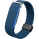 Ремешок Deexe Braided Loop для Google Fitbit Air - Dark Blue (258018DB). Фото 2 из 3