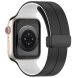 Ремінець Deexe Color Soft Line для Apple Watch 46 / 45 / 44 / SE 44 / 42 (Series 1-3) / Ultra / Ultra 2 / Ultra 3 - Black / White (251886BW). Фото 1 з 7
