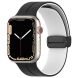 Ремінець Deexe Color Soft Line для Apple Watch 46 / 45 / 44 / SE 44 / 42 (Series 1-3) / Ultra / Ultra 2 / Ultra 3 - Black / White (251886BW). Фото 5 з 7