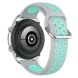 Ремешок Deexe Dual Color для Samsung Galaxy Watch 3 (41mm) - Grey / Cyan (235406K). Фото 3 из 5