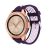Ремешок Deexe Dual Color для Samsung Galaxy Watch 42mm / Watch 3 41mm - Dark Purple/Light Purple: фото 1 из 4