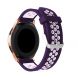 Ремінець Deexe Dual Color для Samsung Galaxy Watch 42mm - Dark Purple/Light Purple (116903V). Фото 2 з 4