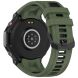 Ремінець Deexe Dual Color для Xiaomi Amazfit T-ReX 3 - Olive Green / Black (382705OB). Фото 1 з 9