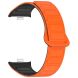 Ремешок Deexe Flexible Fit для Xiaomi Redmi Watch 4 / Mi Smart Band 8 Pro / Band 9 Pro - Black / Orange (370308BO). Фото 3 из 6