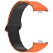 Ремешок Deexe Flexible Fit для Xiaomi Redmi Watch 4 / Mi Smart Band 8 Pro / Band 9 Pro - Black / Orange (370308BO). Фото 4 из 6