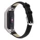Ремешок Deexe Leather Braslet для Xiaomi Mi Band 7 - Black (298718B). Фото 2 из 6