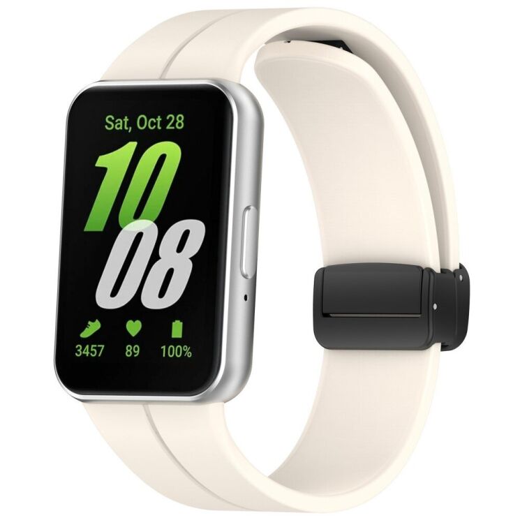 Ремешок Deexe Magnetic Braselet для Samsung Galaxy Fit 3 - Starlight: фото 1 из 9