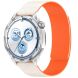 Ремешок Deexe Magnetic Silicone Strap для Huawei Watch GT 5 (46mm) - Starlight / Orange (895543SO). Фото 3 из 6
