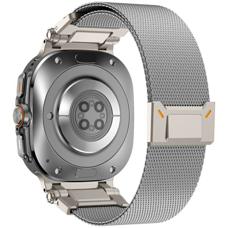 Ремешок Deexe Milanese Design для Samsung Galaxy Watch Ultra (47mm) - Silver: фото 1 из 5