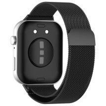 Ремінець Deexe Milanese Stainless Steel для Huawei Watch Fit 3 - Black: фото 1 з 8