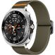 Ремінець Deexe Orbit Flex для Samsung Galaxy Watch 8 (40/44mm) / 8 Classic - Army Green (384109AG). Фото 2 з 5