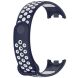 Ремешок Deexe Dual Color для Xiaomi Mi Smart Band 8 / 9 - Midnight Blue / White (326043LW). Фото 4 из 7