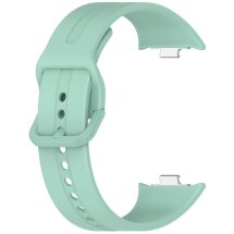 Ремешок Deexe Soft Line для Xiaomi Mi Smart Band 8 Pro / 9 Pro / Redmi Watch 4 / 5 - Green: фото 1 из 2