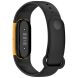 Ремешок Deexe Soft Silicone для Google Fitbit Air - Black / Yellow (258006BY). Фото 2 из 8