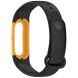 Ремешок Deexe Soft Silicone для Google Fitbit Air - Black / Yellow (258006BY). Фото 3 из 8