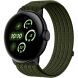 Ремешок Deexe Soft Weave для Google Pixel Watch 4 / 3 / 2 / 1 (41mm) - Dark Green (389906DG). Фото 2 из 5
