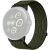 Ремешок Deexe Soft Weave для Google Pixel Watch 4 / 3 / 2 / 1 (41mm) - Dark Green: фото 1 из 5
