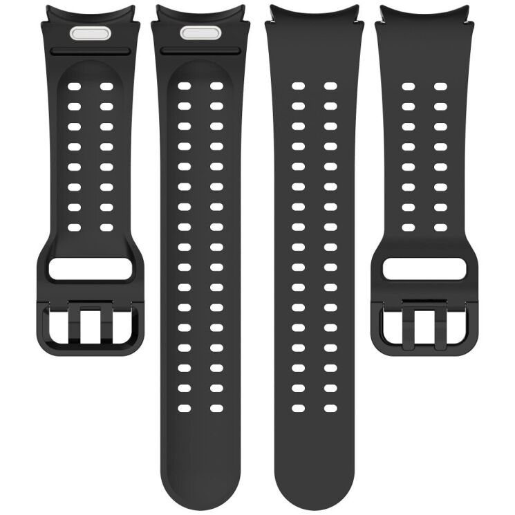 Ремінець Deexe Sport Loop для Samsung Galaxy Watch 4 / 5 / 6 / 7 / FE (40mm) - Grey: фото 11 з 12