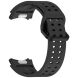 Ремінець Deexe Sport Loop для Samsung Galaxy Watch 4 / 5 / 6 / 7 / FE (40mm) - Black (358211B). Фото 3 з 12