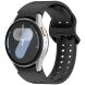 Ремінець Deexe Sport Loop для Samsung Galaxy Watch 4 / 5 / 6 / 7 / FE (40mm) - Black (358211B). Фото 2 з 12