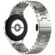 Ремешок Deexe Stainless Steel QuickFit для Samsung Galaxy Watch 4 / 5 / 6 / 7 / FE (40mm) - Titanium (358125T). Фото 1 из 6