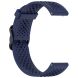 Ремінець Deexe Stellar Strap для годинників з шириною кріплення 20мм - Dark Blue (895442DB). Фото 3 з 6