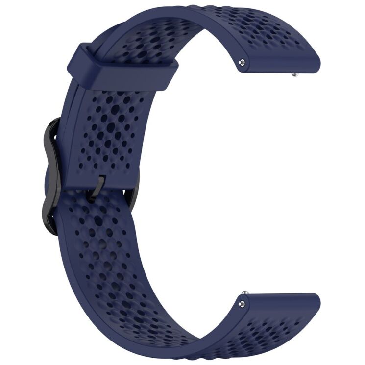 Ремінець Deexe Stellar Strap для годинників з шириною кріплення 20мм - Dark Blue: фото 3 з 6